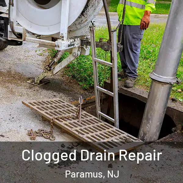  Clogged Drain Repair Paramus, NJ