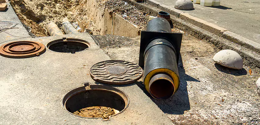 Lateral Sewer Line Replacement in Paramus